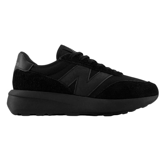 New Balance - "370" Sneaker für Herren, Wildleder (Dreifaches Schwarz) - Image 1