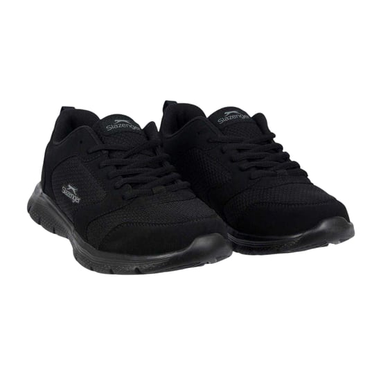 Slazenger - "Force" Sneaker für Herren, Netzmaterial (Schwarz/Schwarz) - Image 5