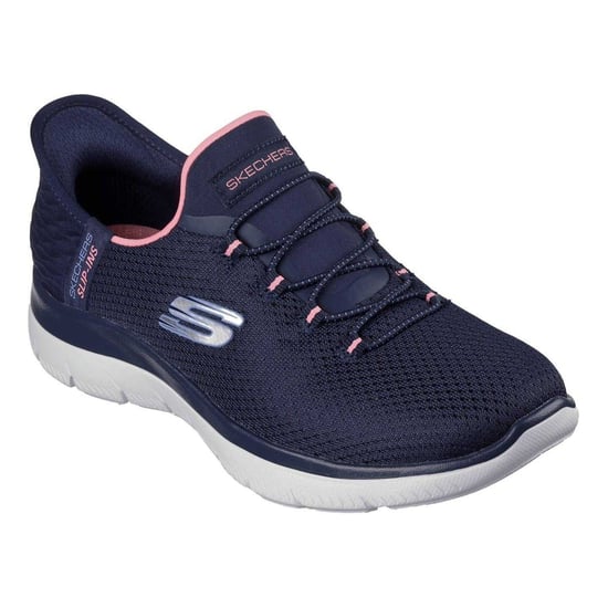 Skechers - "Summits - Diamond Dream" Freizeitschuhe für Herren, Zum Reinschlüpfen (Marine/Pink) - Image 4