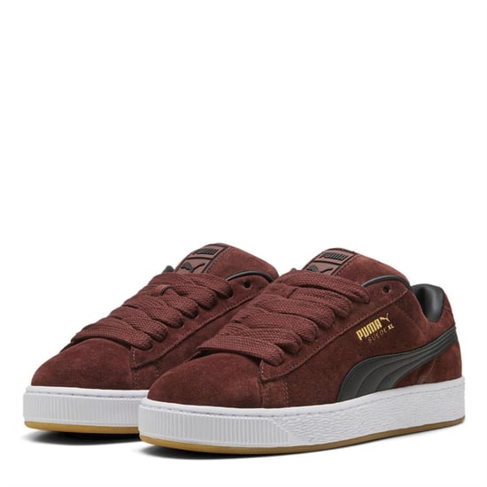 Puma - "XL" Sneaker für Herren, Wildleder (Schokolade/Weiß) - Image 1