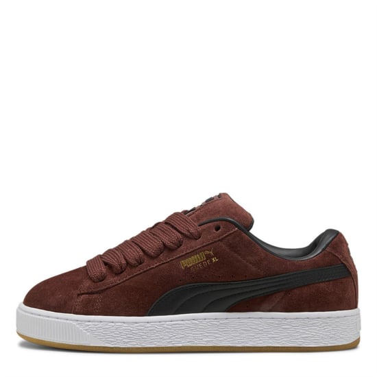 Puma - "XL" Sneaker für Herren, Wildleder (Schokolade/Weiß) - Image 2