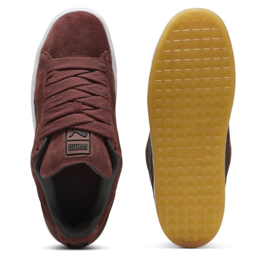 Puma - "XL" Sneaker für Herren, Wildleder (Schokolade/Weiß) - Image 3