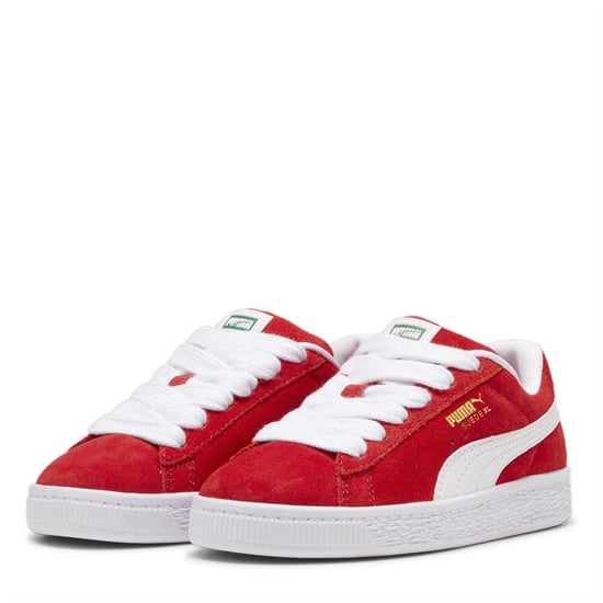 Puma - "XL" Sneaker für Kinder, Leder, Niedrig geschnitten (Rot) - Image 1