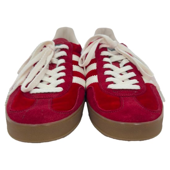 Adidas x Gucci Gazelle Sneaker aus burgunderfarbenem Wildleder - Image 2