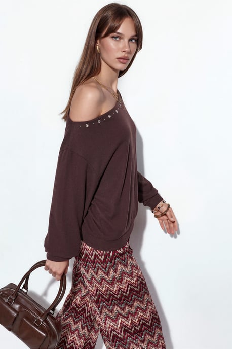 Damen Rundhals-Fleece-Sweatshirt - Image 2