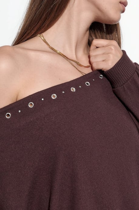 Damen Rundhals-Fleece-Sweatshirt - Image 4