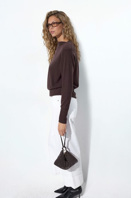 Damen Sweatshirt mit rundem Halsausschnitt - Image 2