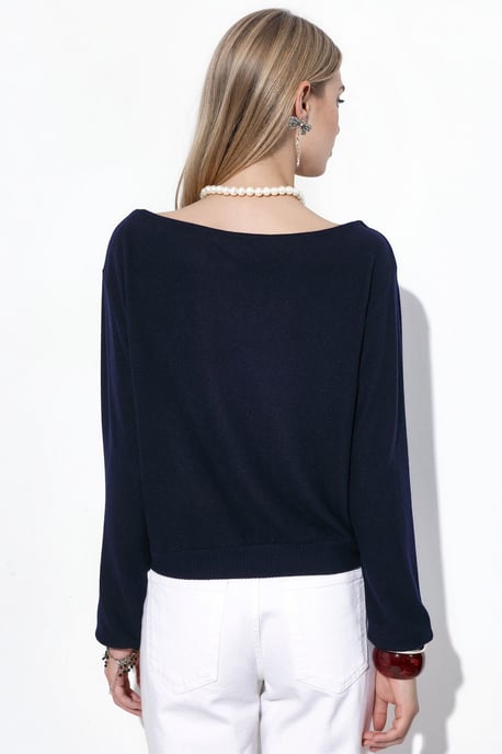 Damen Rundhals-Fleece-Sweatshirt - Image 4