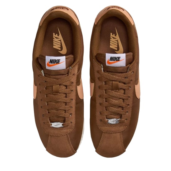 Nike - "Cortez" Sneaker für Damen, Wildleder (Braun/Orange) - Image 4