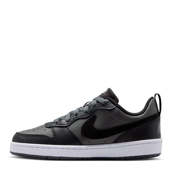 Nike - "Borough Low Recraft" Sneaker für Kinder, Leder, Flach (Grau/Schwarz/Weiß) - Image 2