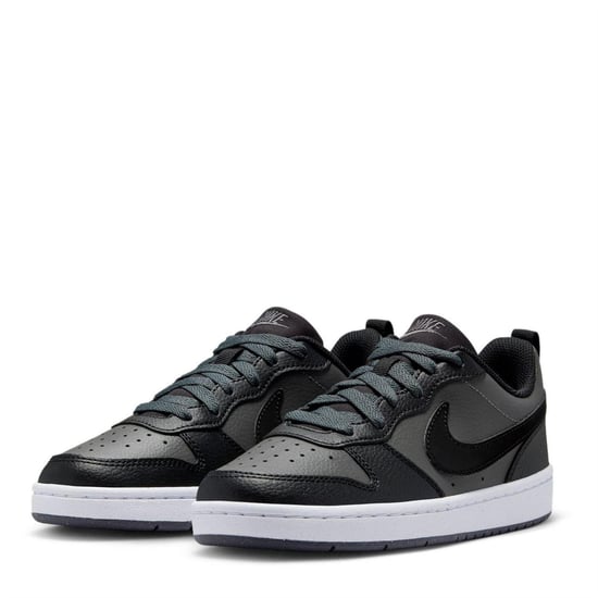 Nike - "Borough Low Recraft" Sneaker für Kinder, Leder, Flach (Grau/Schwarz/Weiß) - Image 3