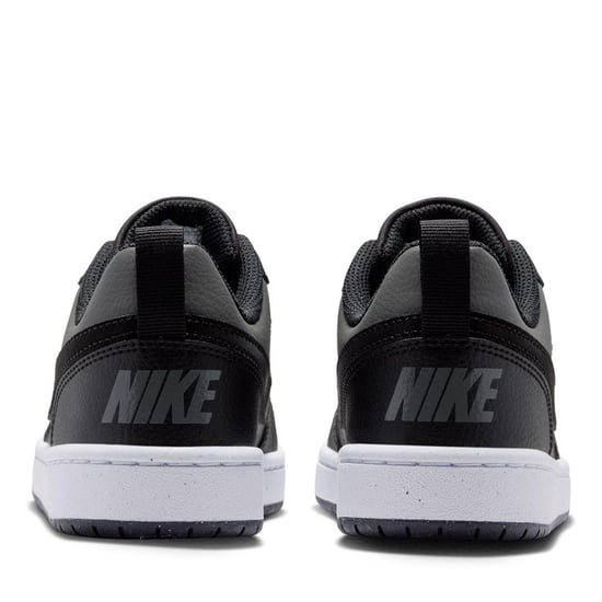 Nike - "Borough Low Recraft" Sneaker für Kinder, Leder, Flach (Grau/Schwarz/Weiß) - Image 4
