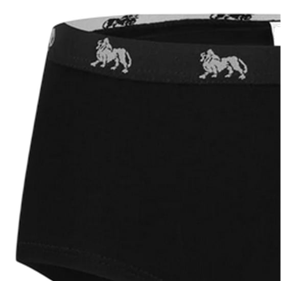 Lonsdale - Slips für Damen, Baumwolle (Schwarz/Fluoreszierendes Pink) - Image 3