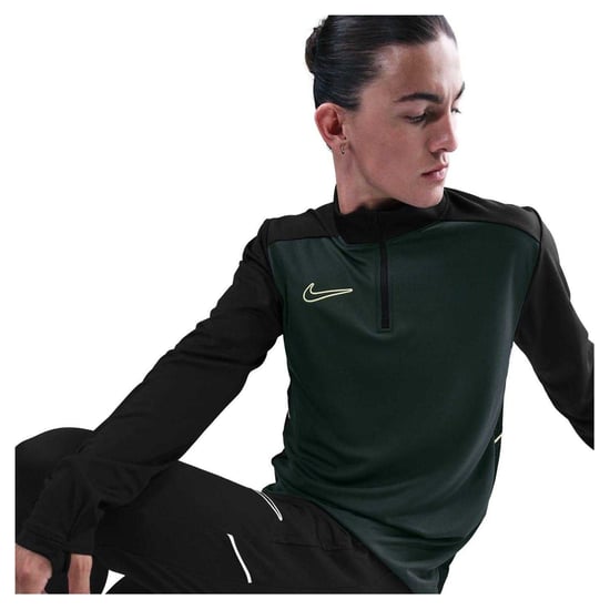 Nike - "Academy" Drill-Top für Herren (Schwarz/Limone) - Image 4