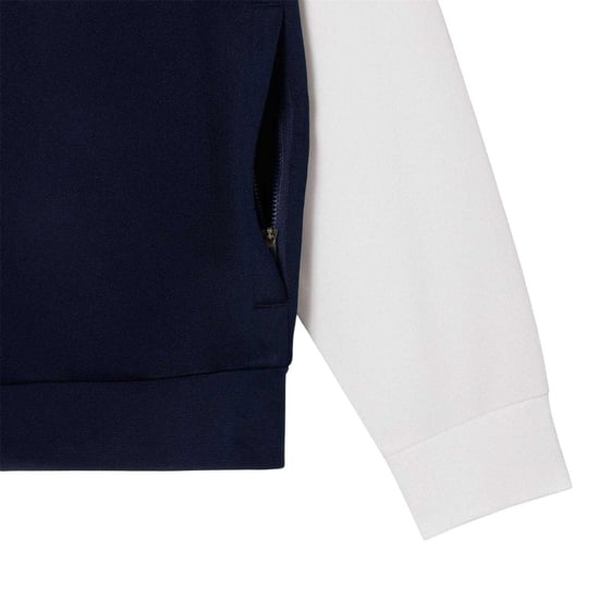 Lacoste - Sweatshirt für Herren, Durchgehender Reißverschluss, Verriegelung, Tennis (Marine/Weiß) - Image 2