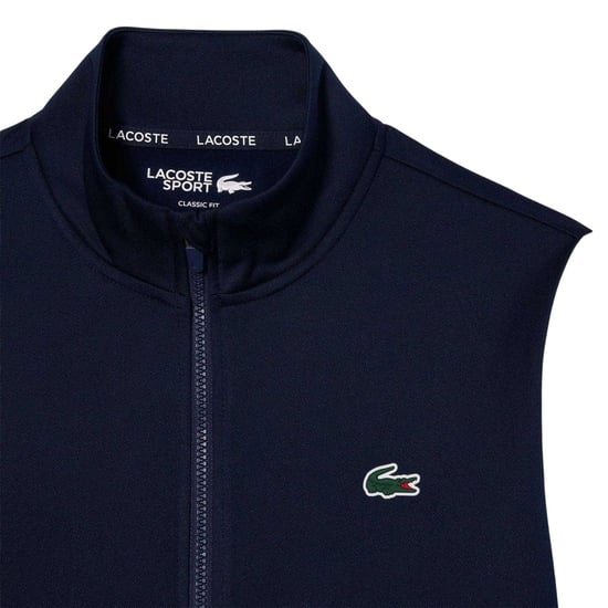 Lacoste - Sweatshirt für Herren, Durchgehender Reißverschluss, Verriegelung, Tennis (Marine/Weiß) - Image 3