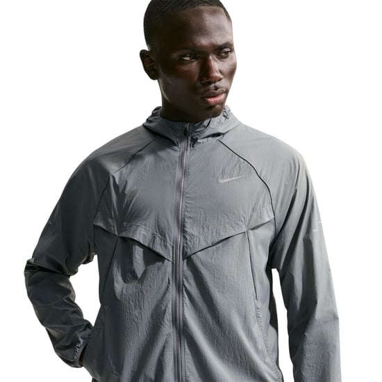 Nike - "Stride" Kapuzenjacke für Herren, Leicht (Rauch-Grau) - Image 3