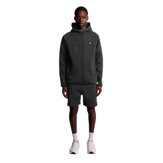 Lyle & Scott - Hoodie mit durchgehendem Reißverschluss für Herren, Raglanärmel (Schwarz) - Image 1