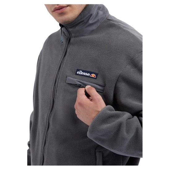 Ellesse - "Maseben" Fleecejacke für Herren (Dunkelgrau) - Image 4