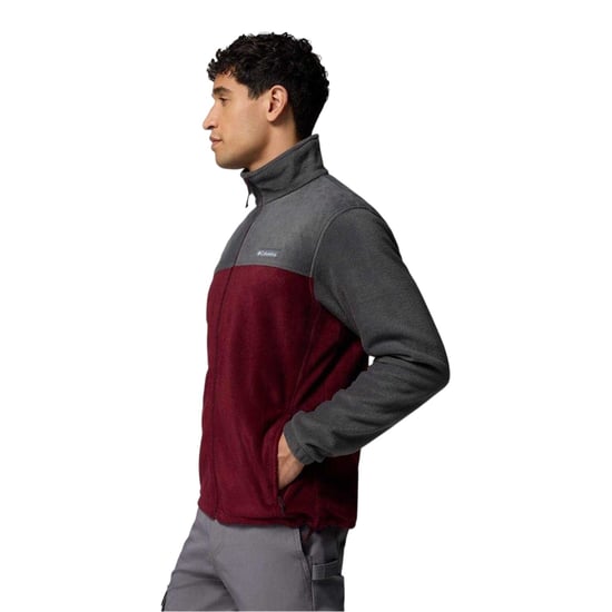 Columbia - "Steens" Fleecejacke für Herren, Wandern (Rot) - Image 2