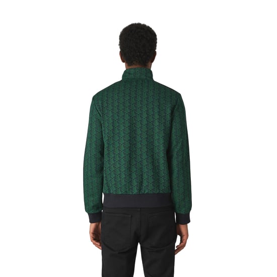 Lacoste - "Paris" Trainingsjacke für Herren, Durchgehender Reißverschluss (Blau/Grün) - Image 3