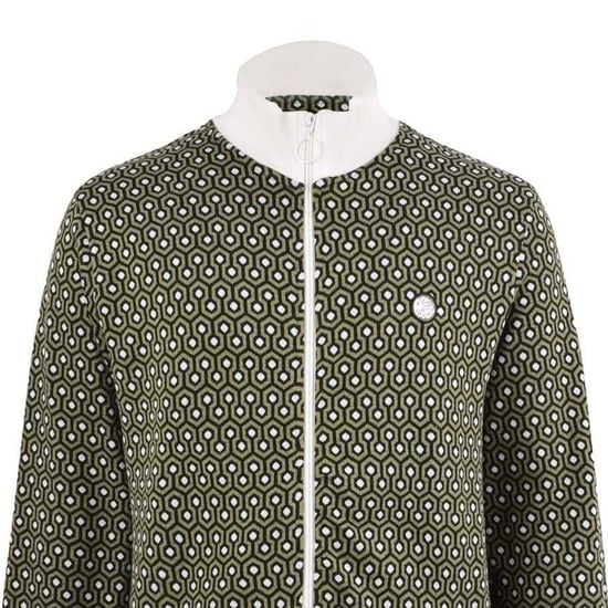 Pretty Green - Trainingsjacke für Herren, Reißverschluss (Grün) - Image 3