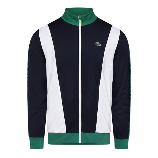 Lacoste - Trainingsjacke für Herren (Marine/Weiß/Grün) - Image 1