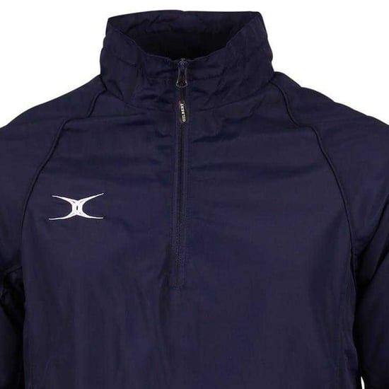 Gilbert - "Tornado" Trainingsjacke für Herren, mit halbem Reißverschluss (Marine) - Image 2
