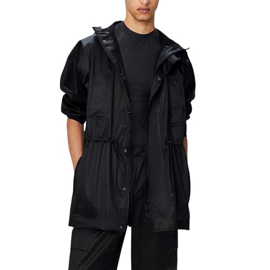 Rains - Jacke für Herren, Lang (Schwarz) - Image 1