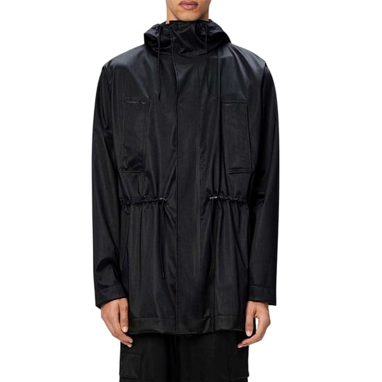 Rains - Jacke für Herren, Lang (Schwarz) - Image 2