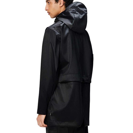 Rains - Jacke für Herren, Lang (Schwarz) - Image 3
