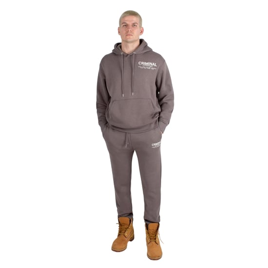 Criminal Damage - Kapuzenpullover für Herren (Holzkohle) - Image 5