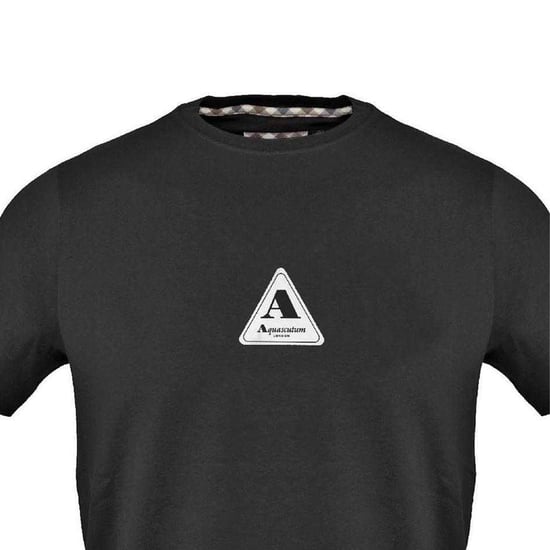 Aquascutum - T-Shirt für Herren, Baumwolle (Schwarz) - Image 3