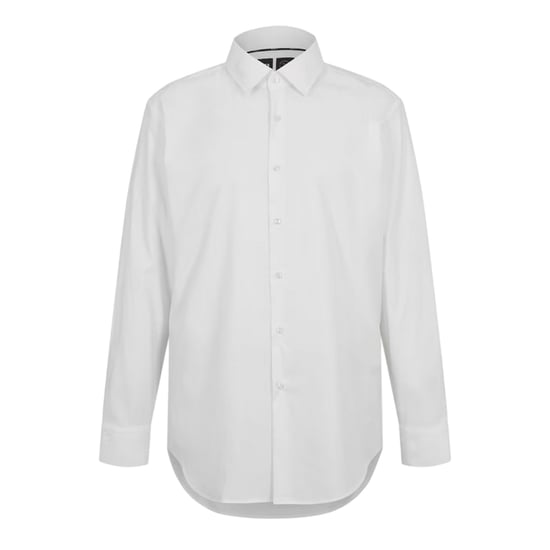 Hugo Boss - "P Hank" Hemd für Herren, Kentkragen, Oxford-Stil, Langärmlig (Weiß) - Image 1