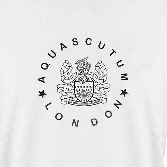 Aquascutum - T-Shirt für Herren/Damen Unisex (Weiß) - Image 3