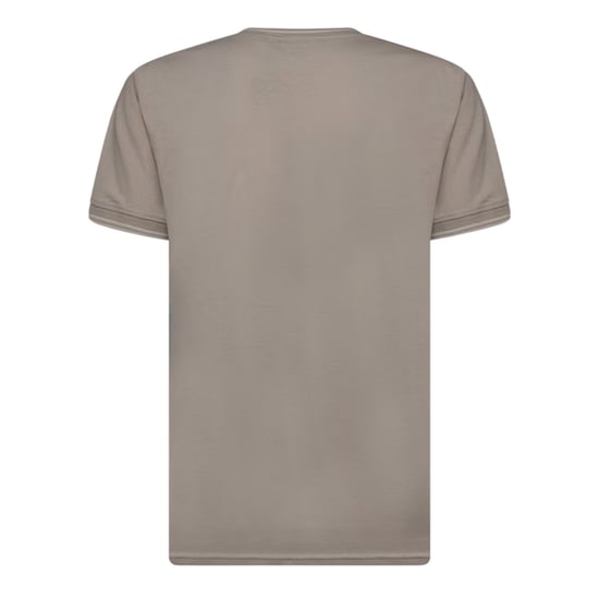 Crosshatch - "Preece" T-Shirt für Herren (Helles Steingrau) - Image 3