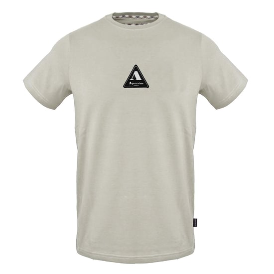 Aquascutum - T-Shirt für Herren, Logo, Baumwolle (Grau) - Image 1