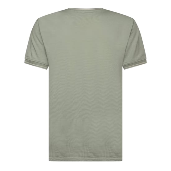 Crosshatch - "Preece" T-Shirt für Herren (Helles Oliv) - Image 3