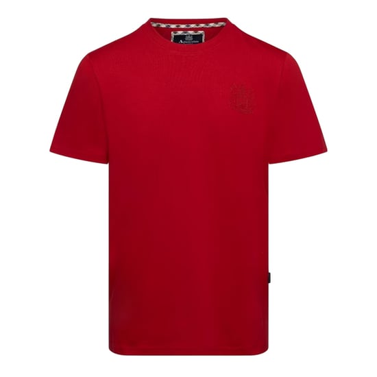 Aquascutum - T-Shirt für Herren, Baumwolle (Rot) - Image 2