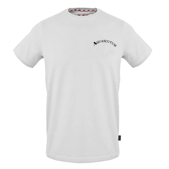 Aquascutum - T-Shirt für Herren, Schmal (Weiß) - Image 1