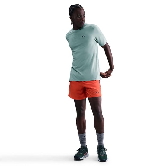 Nike - "Trail Solar Chase" T-Shirt für Herren, Dri-FIT (Kanonen Farbe/Schwarz) - Image 3