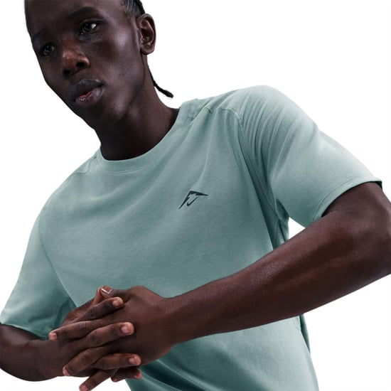 Nike - "Trail Solar Chase" T-Shirt für Herren, Dri-FIT (Kanonen Farbe/Schwarz) - Image 5