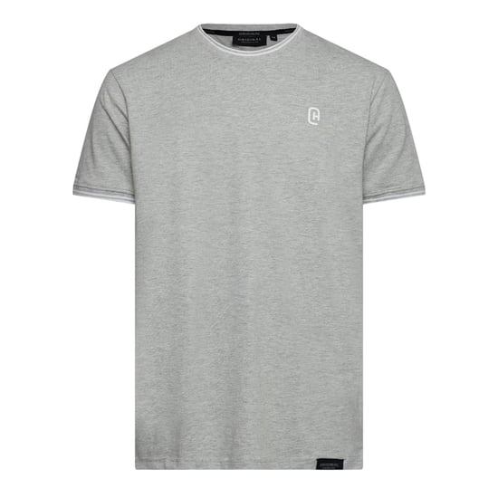 Crosshatch - "Preece" T-Shirt für Herren (Grau meliert) - Image 2