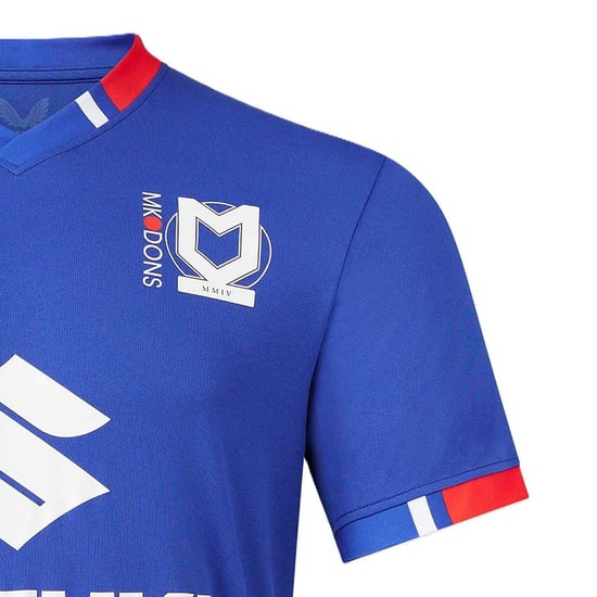 Castore - "MK Dons" Fußballtrikot für Herren (Klematis-Blau) - Image 4