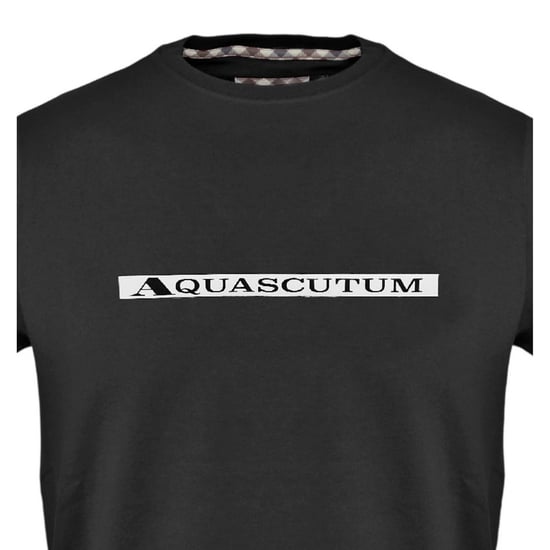 Aquascutum - T-Shirt für Herren (Schwarz) - Image 3