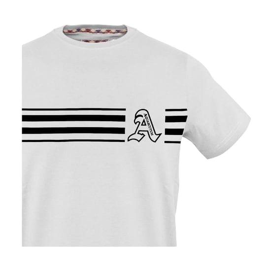 Aquascutum - T-Shirt für Herren/Damen Unisex (Weiß) - Image 3