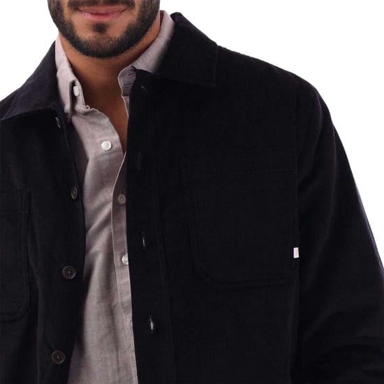 Farah - Hemdjacke für Herren, Stabilisiert (Marine) - Image 3