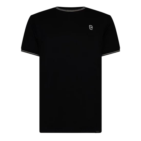 Crosshatch - "Preece" T-Shirt für Herren (Schwarz) - Image 2