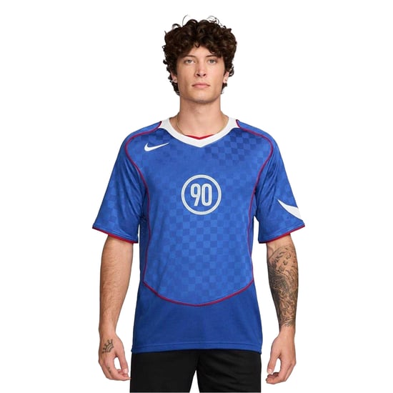Nike - "Total 90 Energy" Fußball Trikot für Herren/Damen Unisex (Blau/Weiß) - Image 1