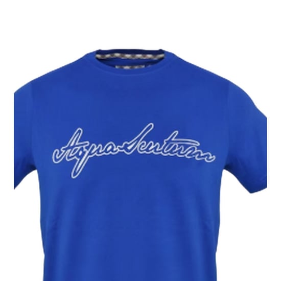 Aquascutum - T-Shirt für Herren, Baumwolljersey (Himmel) - Image 3